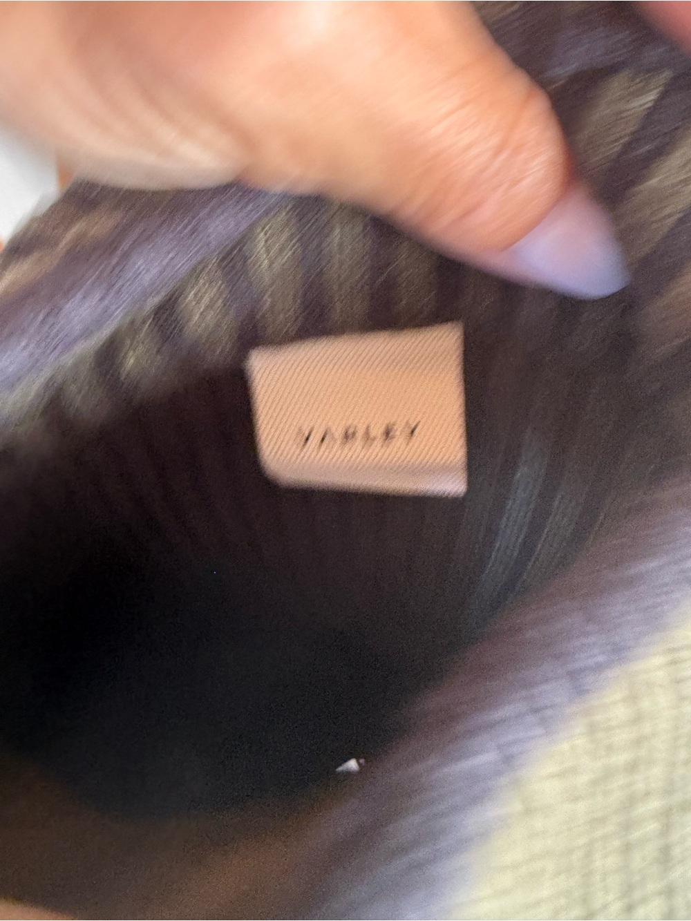 Varley Olive Ribbed Zip-Up Sweater - Picture 3 of 5